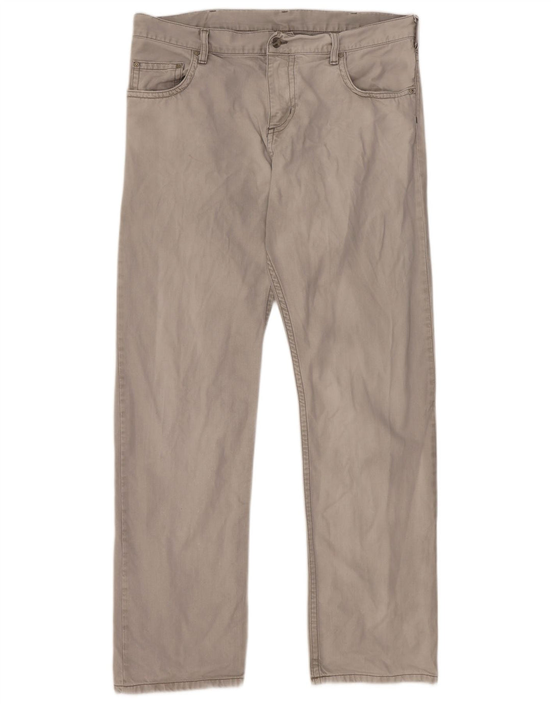 Jeans slim da uomo CARHARTT W36 L34 cotone grigio