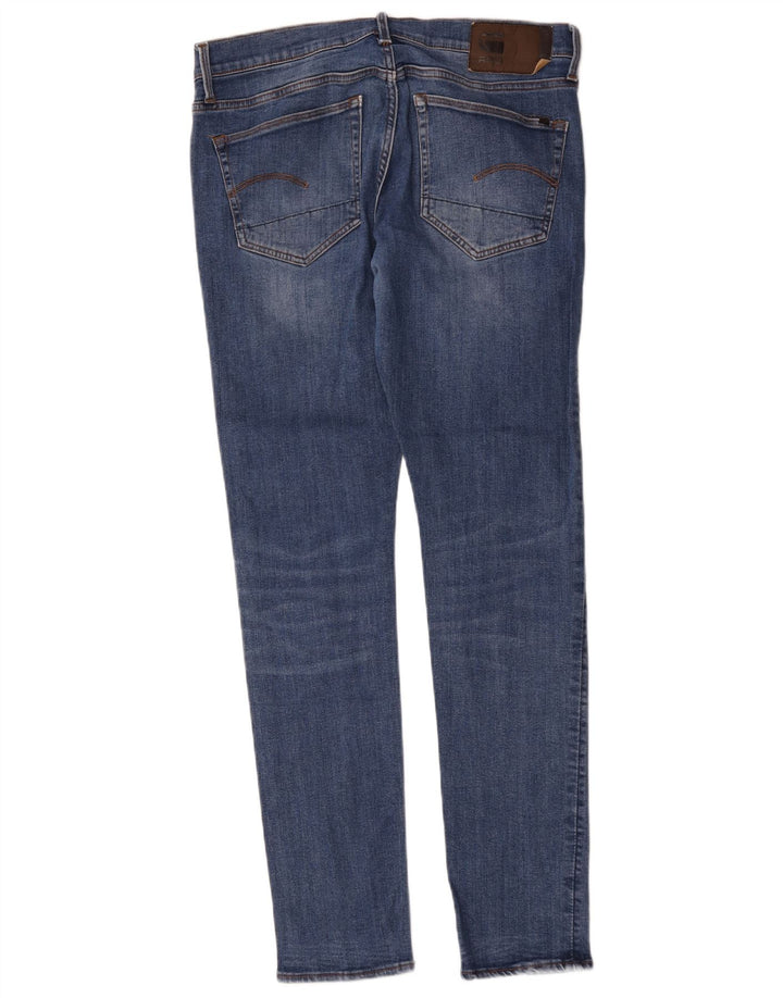 Jeans slim da uomo G-STAR 3301 W34 L34 cotone blu