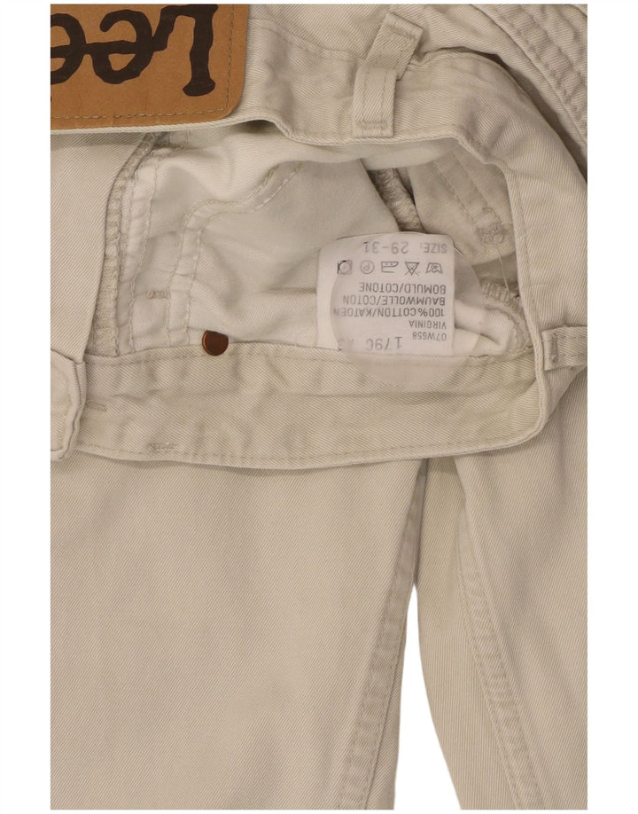 Jeans LEE da uomo Virginia affusolati W29 L31 in cotone beige
