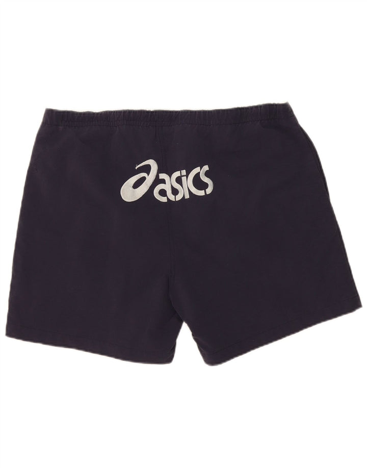 Pantaloncini sportivi grafici Asics da uomo 2XL Blu navy