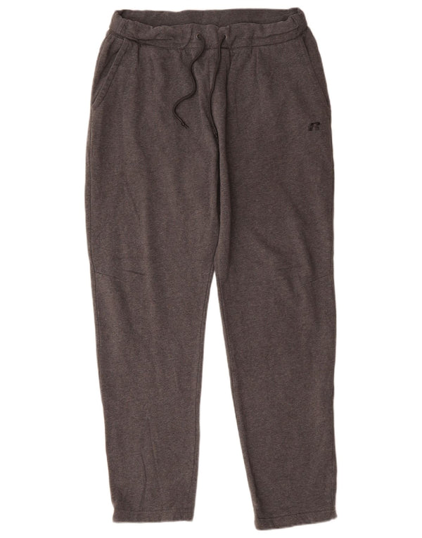 Pantaloni da tuta da uomo RUSSELL ATHLETIC grandi in cotone grigio