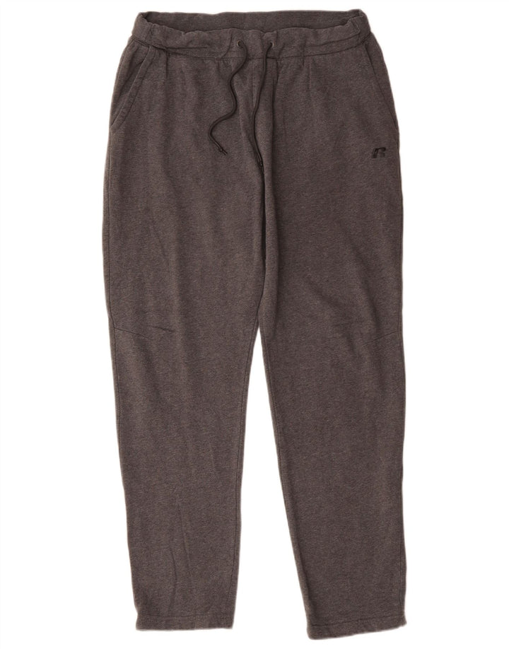 Pantaloni da tuta da uomo RUSSELL ATHLETIC grandi in cotone grigio