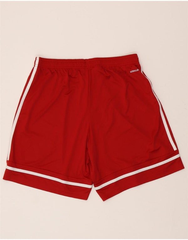 Pantaloncini sportivi ADIDAS Aeroready Regular Fit da uomo in poliestere rosso medio