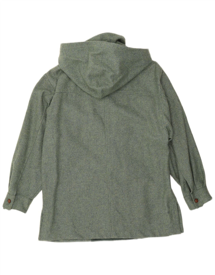 Nuova giacca da donna con cappuccio Penny IT 42 Lana verde medio