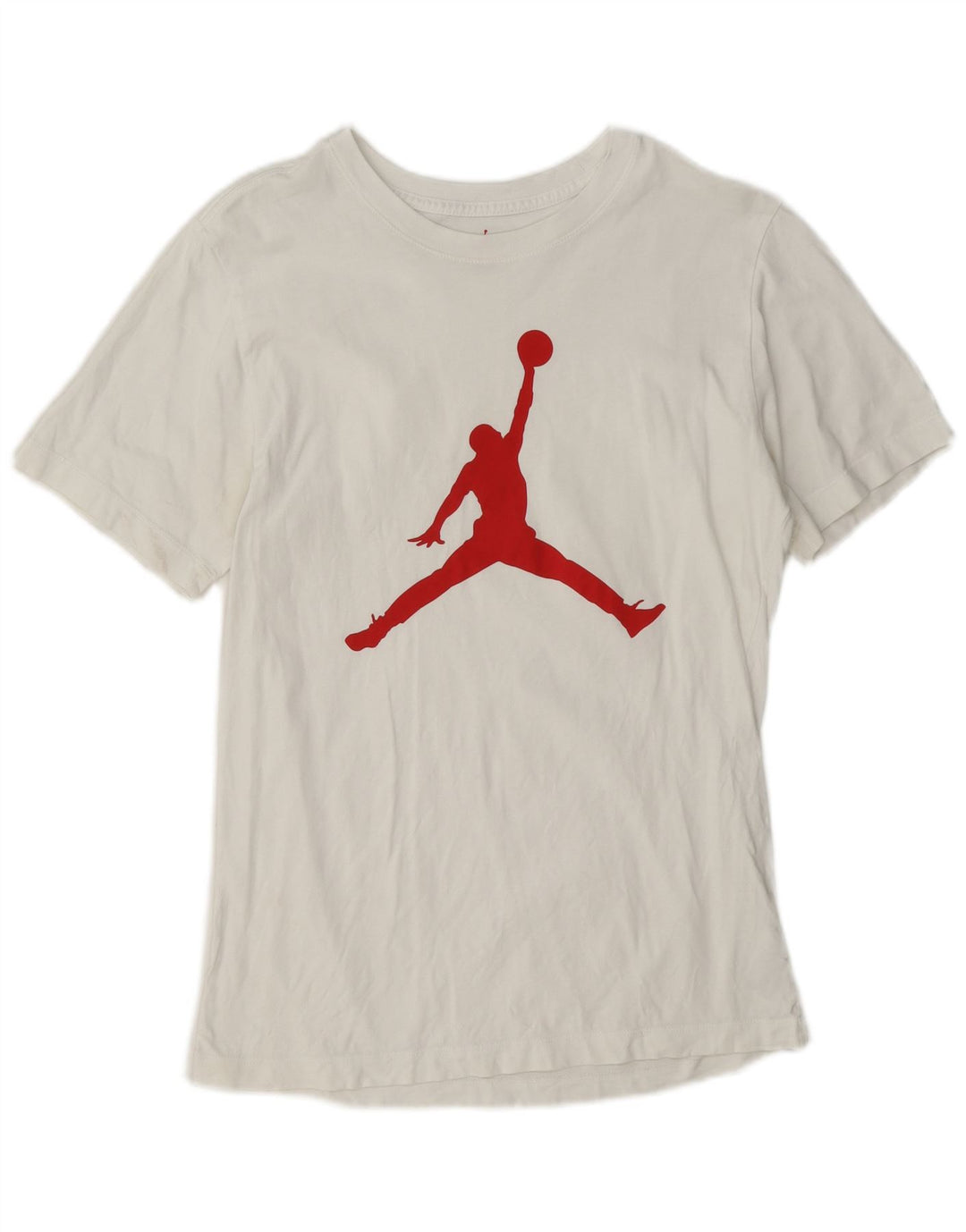 T-shirt grafica da uomo Jordan Top piccola in cotone bianco