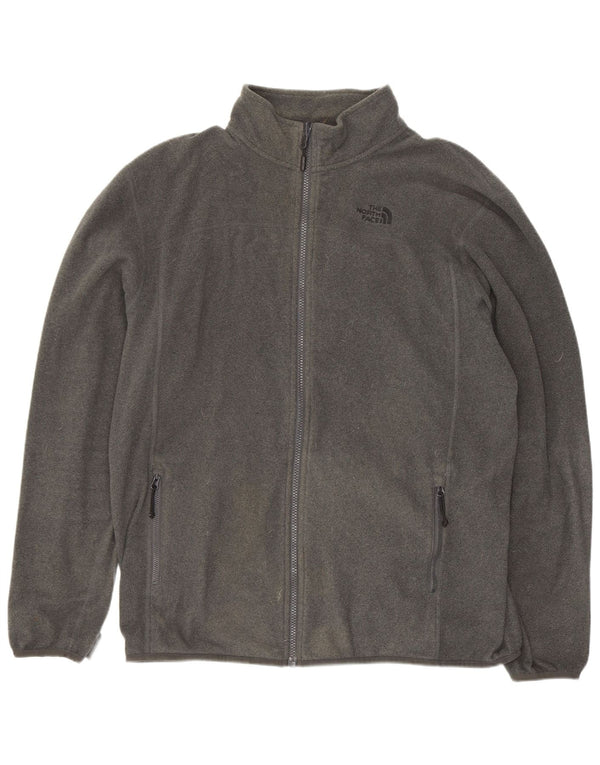 Giacca in pile da uomo The North Face Liner UK 40 Large Grigio Poliestere