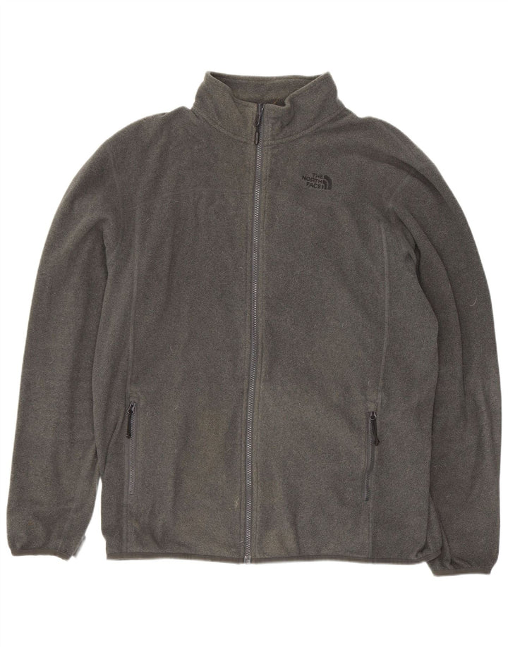 Giacca in pile da uomo The North Face Liner UK 40 Large Grigio Poliestere
