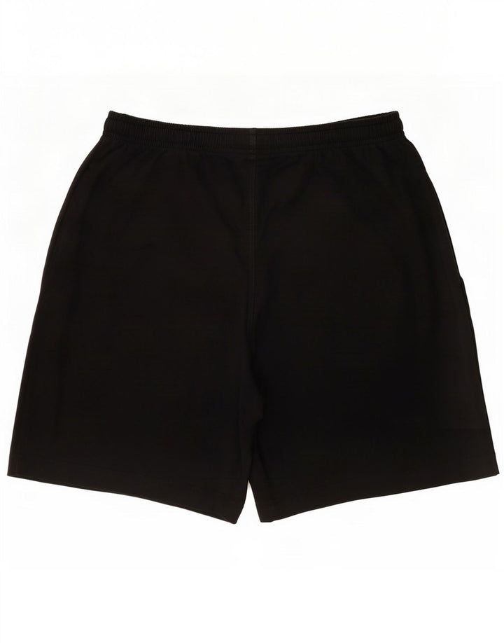 Pantaloncini sportivi da uomo Champion grandi in cotone nero