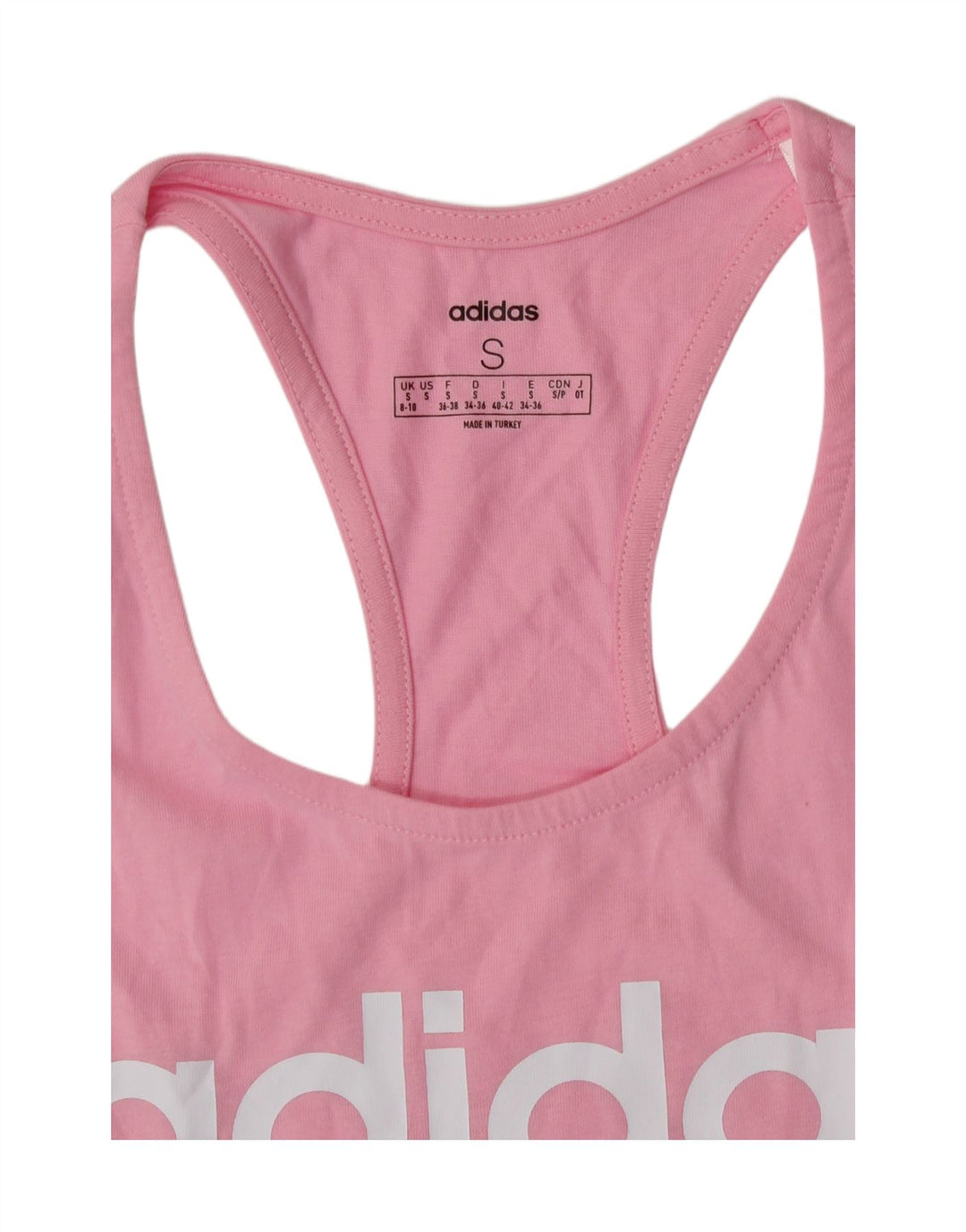 Canotta grafica da donna Adidas UK 8/10 piccola rosa