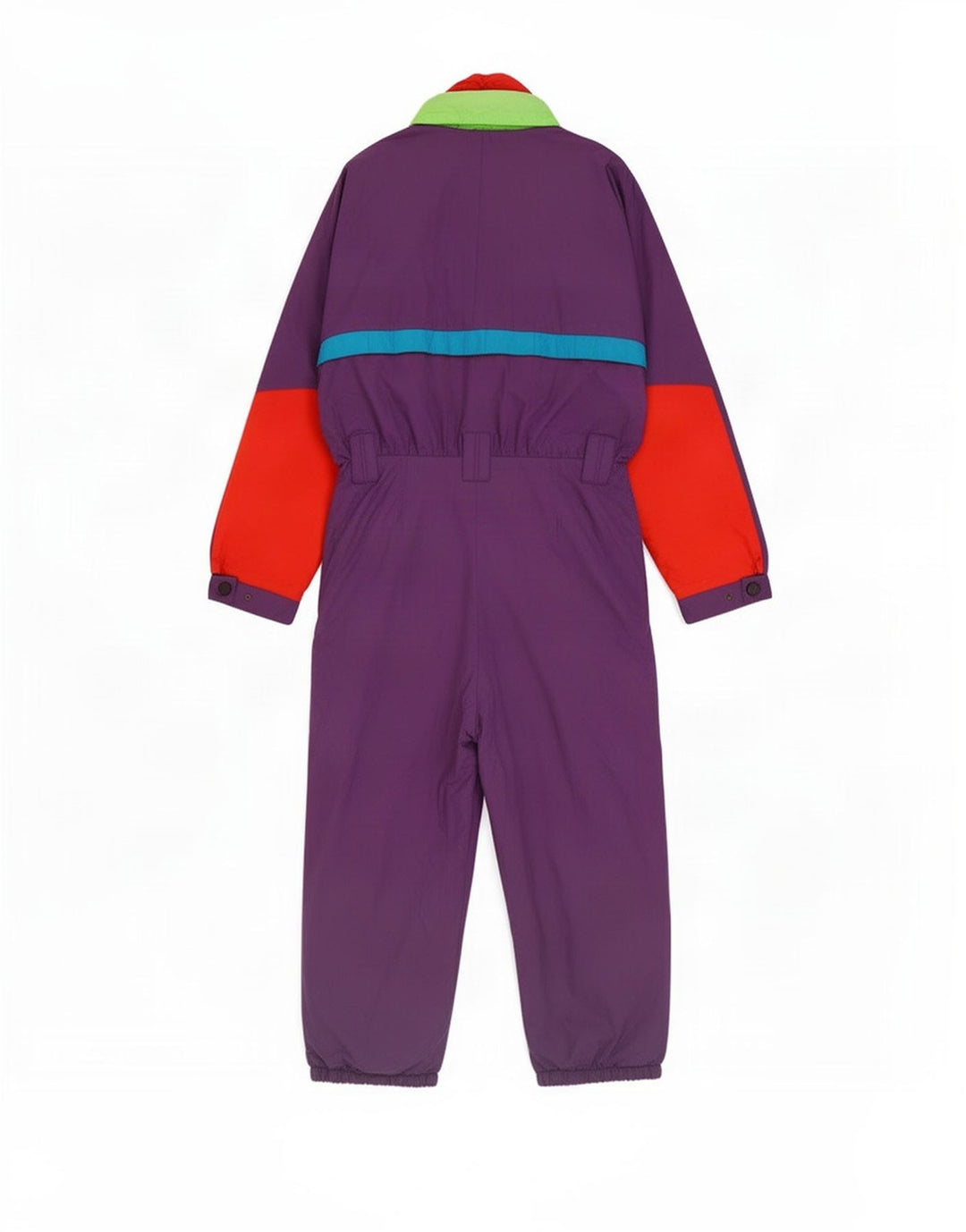 Tuta da sci da uomo Brunik IT 52 Large Viola Colourblock in poliammide