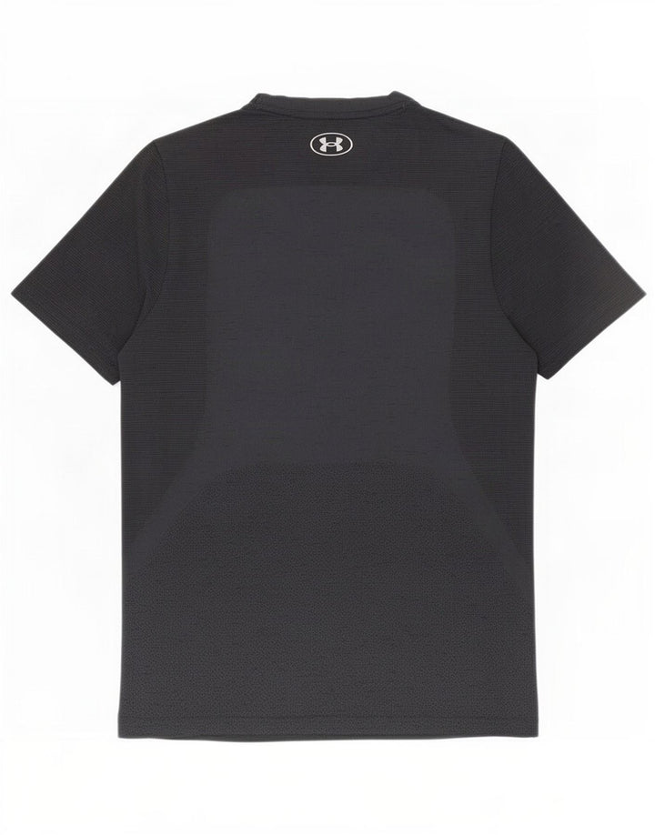 T-shirt da uomo Under Armour Top medio nero screziato