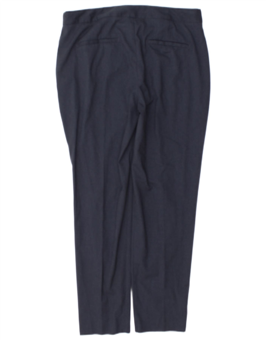 Pantaloni da abito slim da donna Zara EU 38 Small W28 L28 Poliestere blu navy