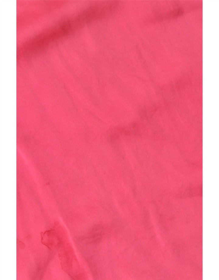 Jigsaw Top da donna manica 3/4 UK 10 piccolo cotone rosa