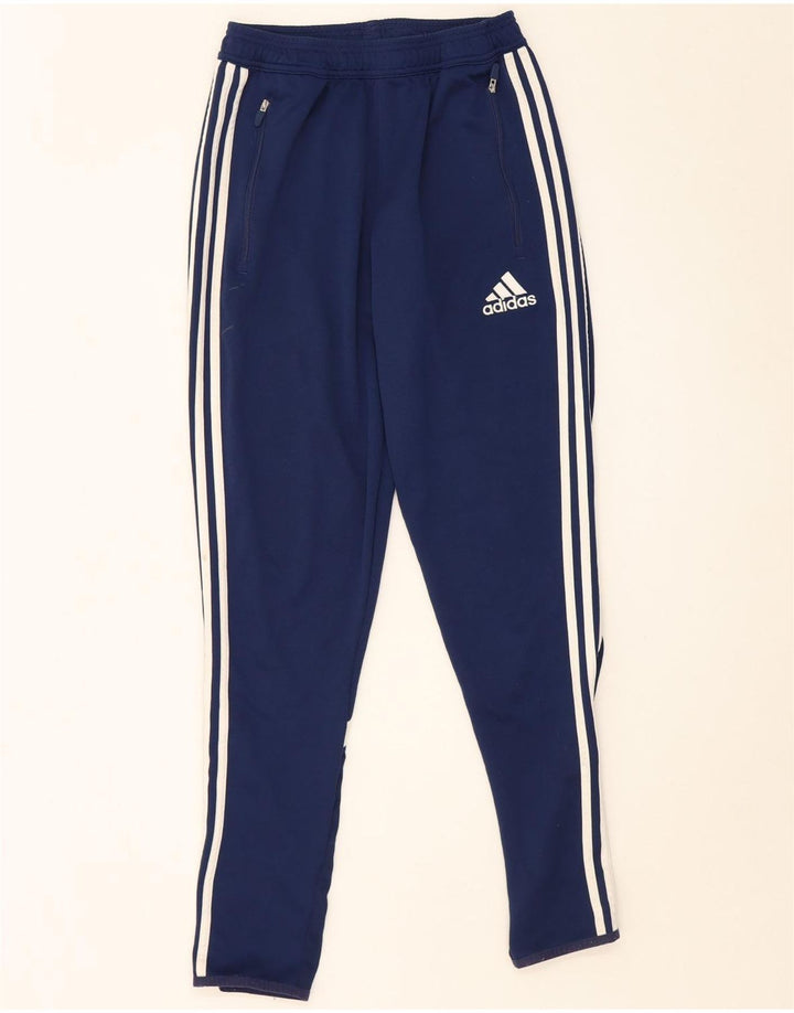 Pantaloni da tuta ADIDAS Climacool da uomo piccoli color block blu navy