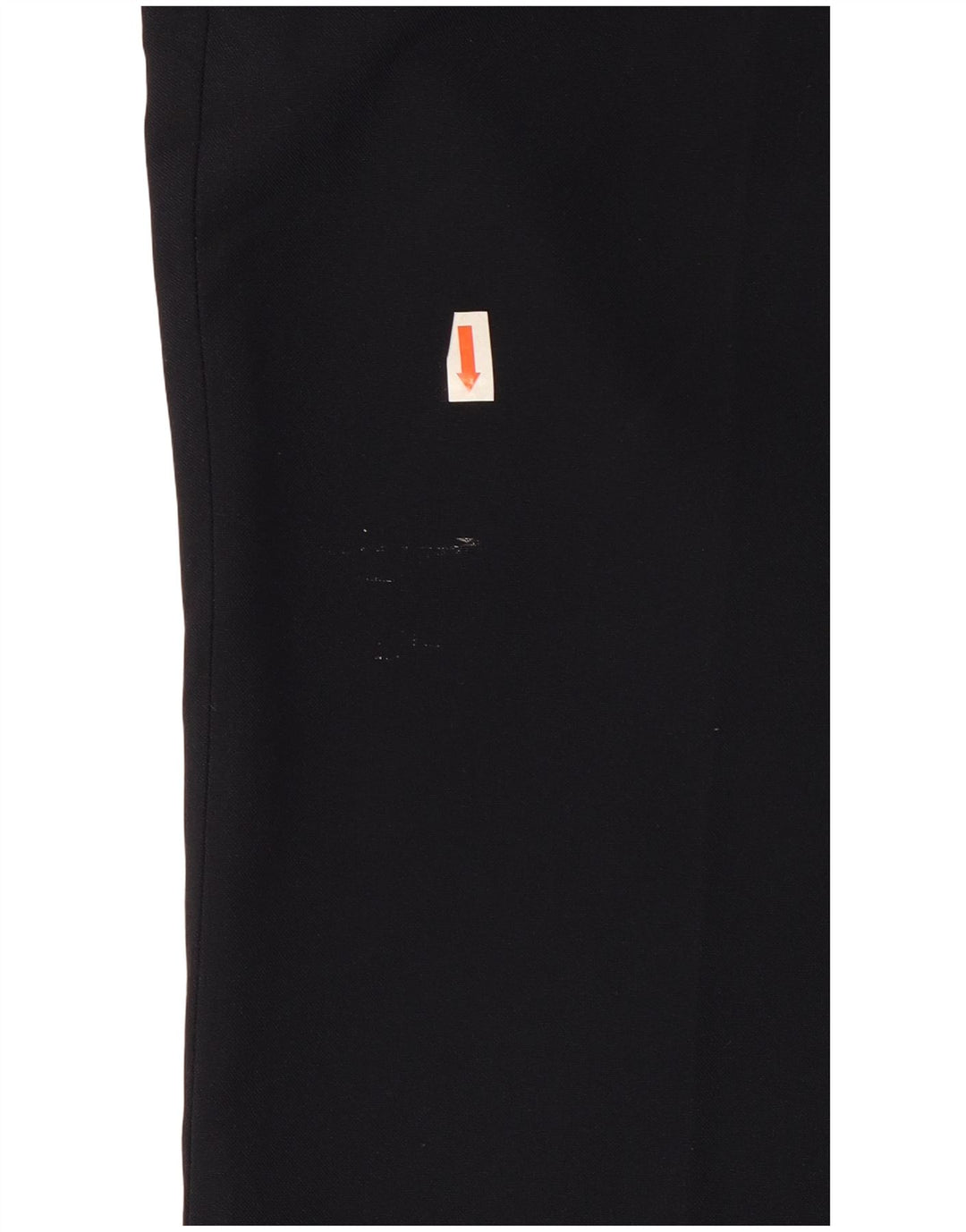 Pantaloni chino dritti da uomo Marks & Spencer W42 L29 poliestere blu navy