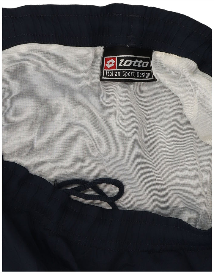 Pantaloncini sportivi da uomo Lotto medio blu navy
