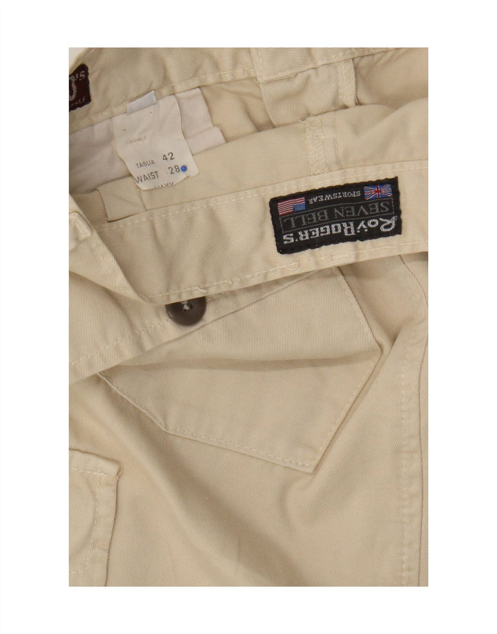 Gonna maxi cargo da donna Roy Rogers W28 cotone beige medio