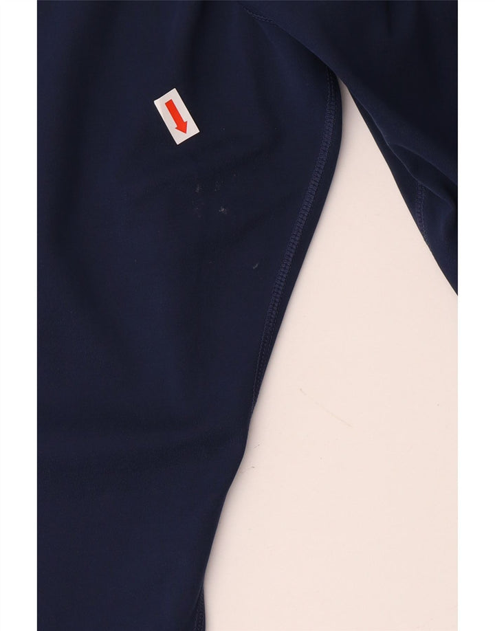 Leggings Dri Fit da donna NIKE UK 10 Small poliestere blu navy