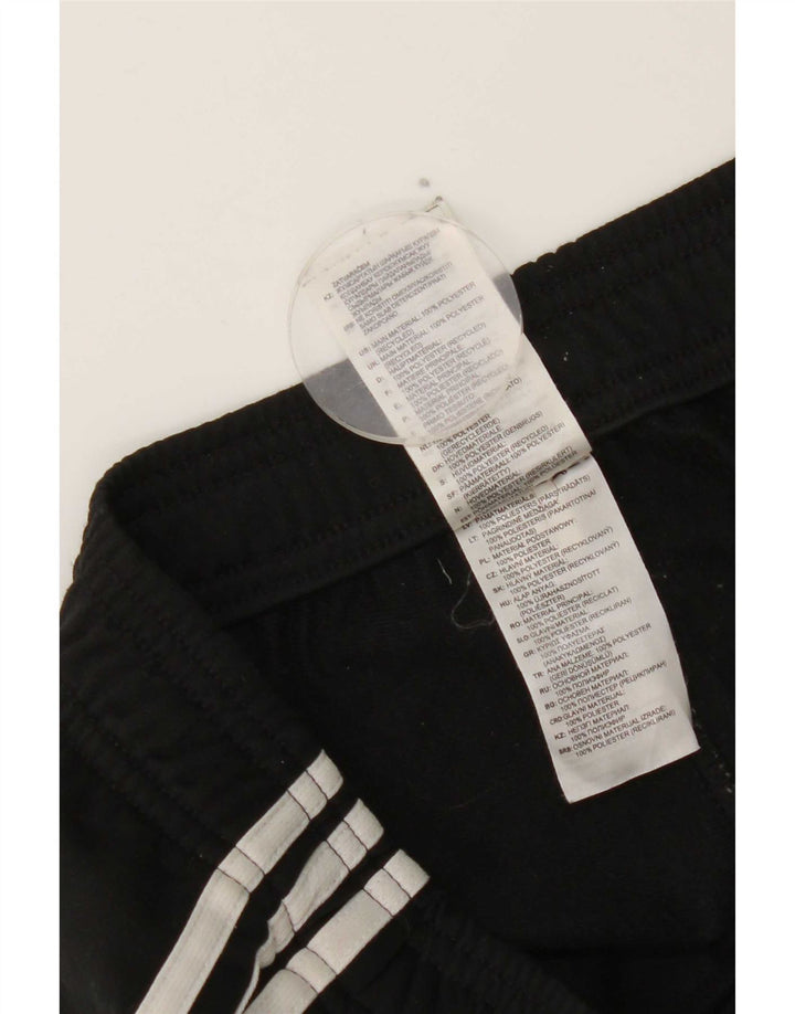 Pantaloni da tuta da uomo Adidas Joggers piccoli in poliestere nero
