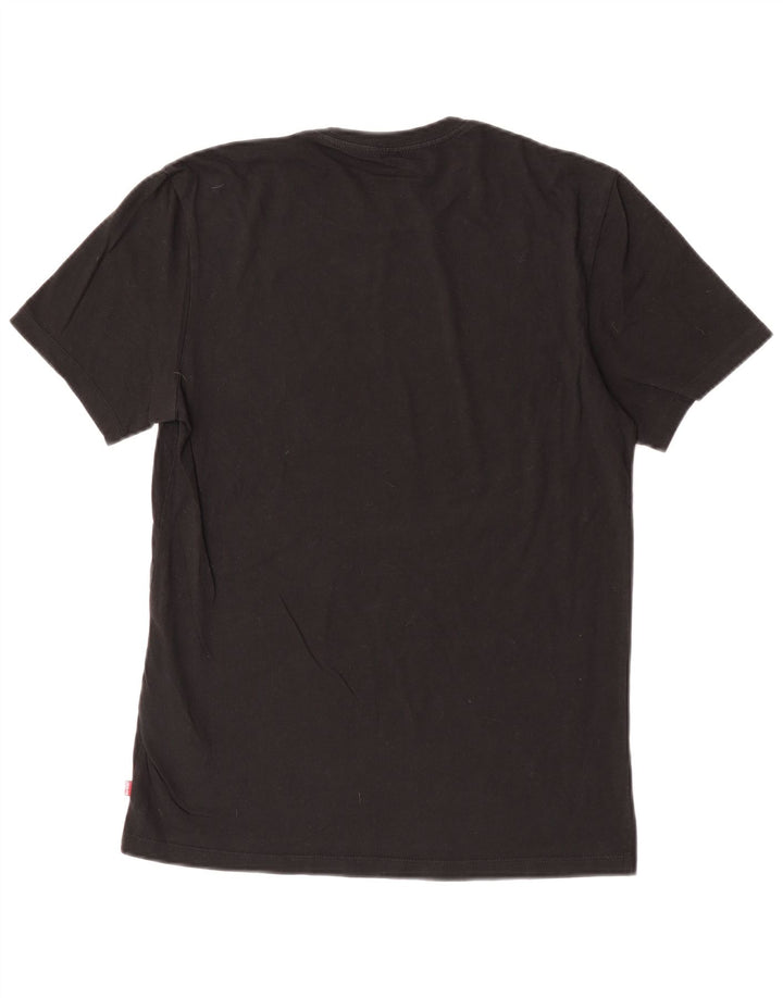 T-shirt da uomo slim fit LEVI'S, cotone medio nero