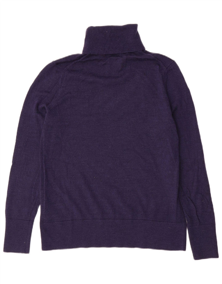 Maglione maglione da uomo con collo alto Gap in lana blu navy media