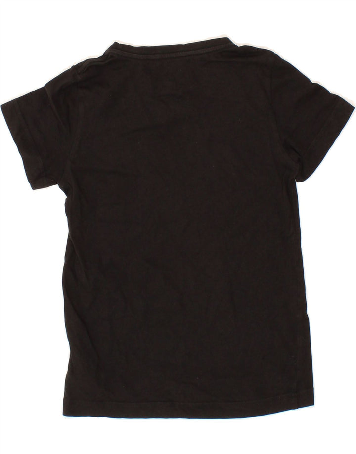 PUMA Boys Graphic T-Shirt Top 7-8 Years Black Cotton Vintage Puma and Second-Hand Puma from Messina Hembry 