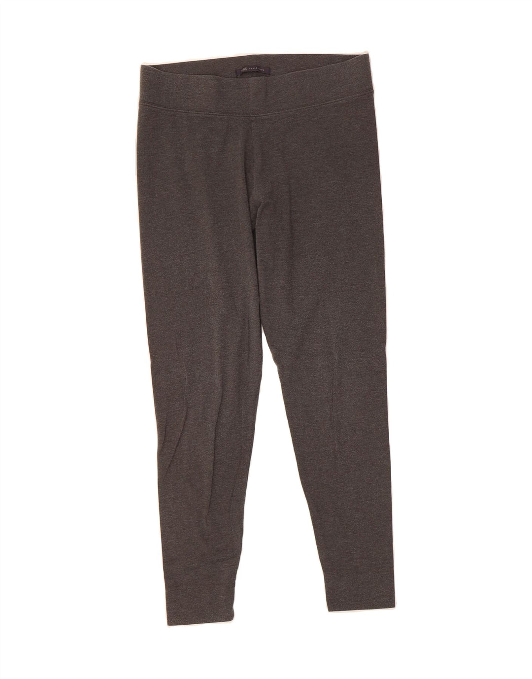 MARKS & SPENCER Womens Leggings UK 14 Large Grey Cotton Vintage Marks & Spencer and Second-Hand Marks & Spencer from Messina Hembry 