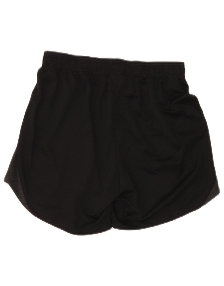 Pantaloncini sportivi Nike da donna Dri Fit UK 8 piccoli poliestere nero