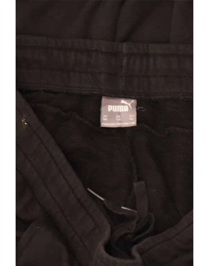 Pantaloni della tuta da donna Puma 2XL cotone nero