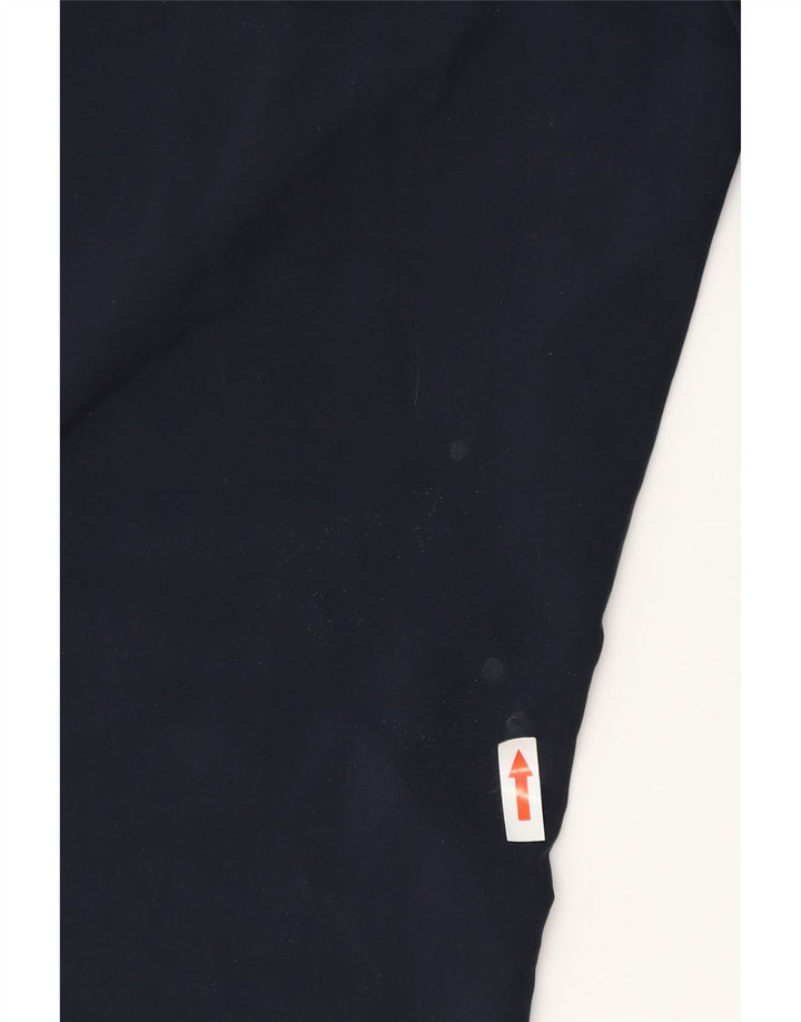 Pantaloni da tuta da uomo Adidas Large in poliestere blu navy