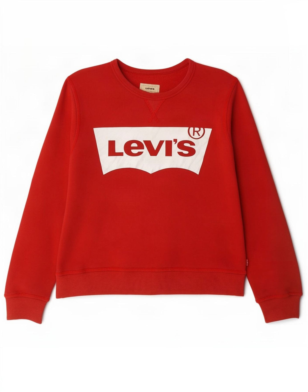 Maglione con cappuccio grafico Levi's per ragazzi 11-12 anni Rosso