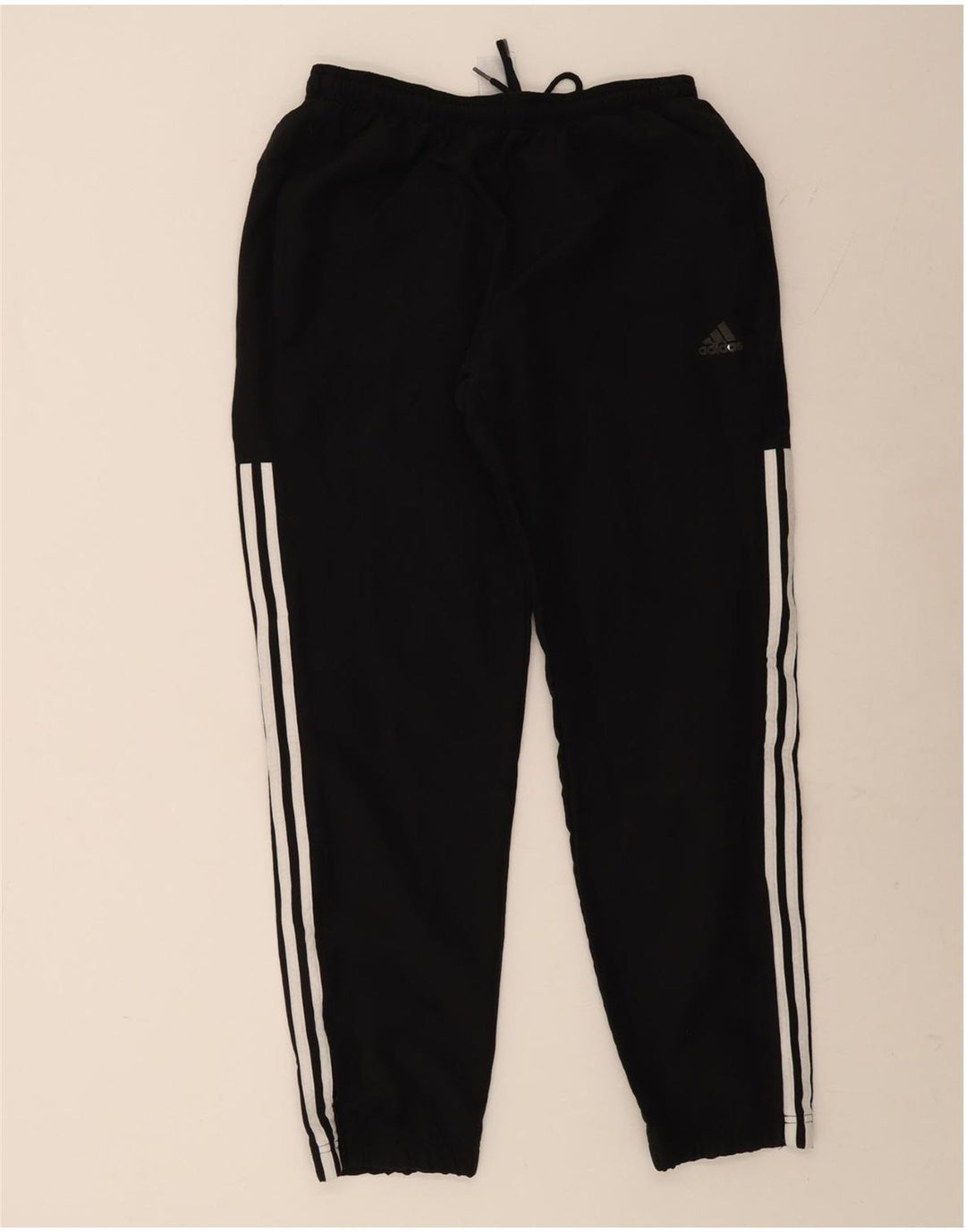 Pantaloni da tuta da uomo ADIDAS Joggers medio poliestere nero