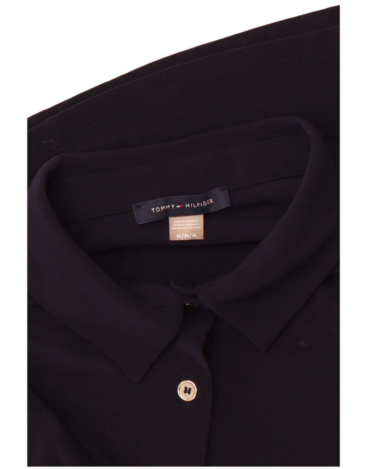 Camicia da donna Tommy Hilfiger UK 12 medio blu navy