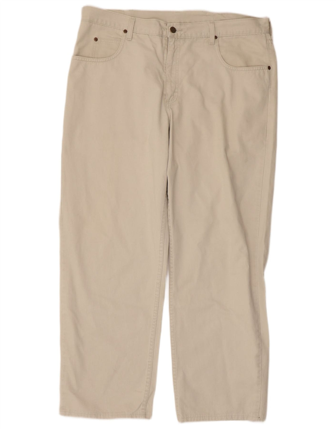 Pantaloni casual dritti da uomo LEE W38 L29 Beige
