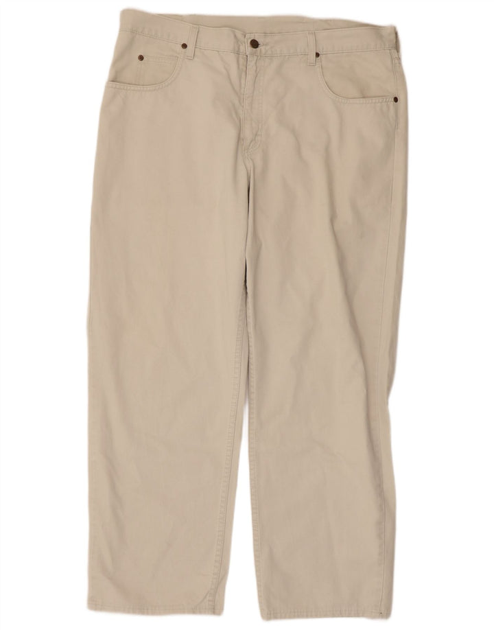 Pantaloni casual dritti da uomo LEE W38 L29 Beige