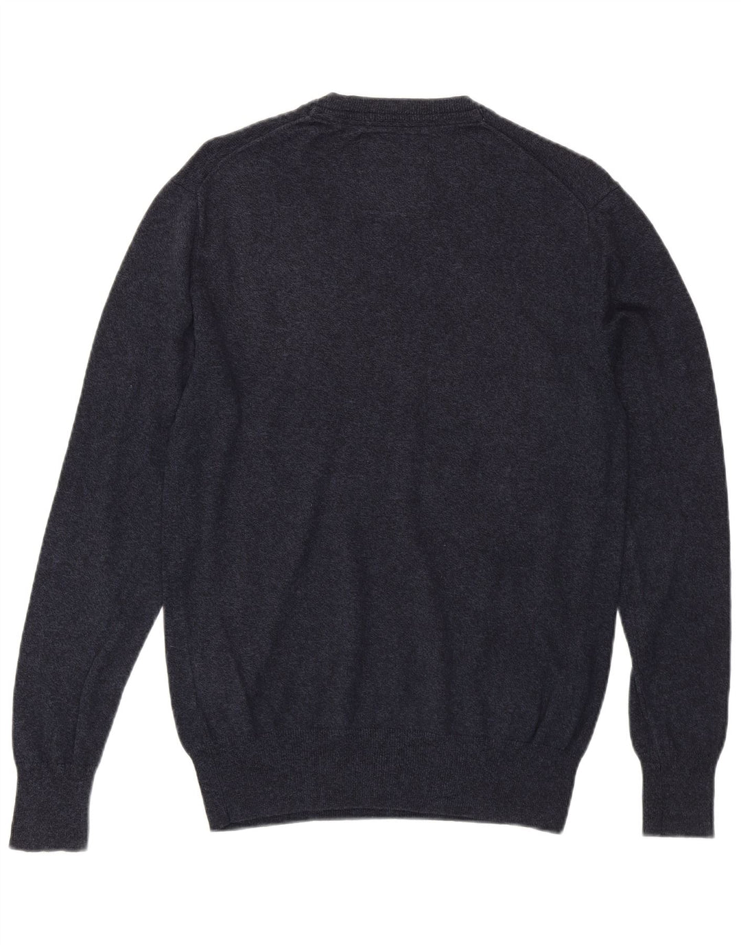 Maglione da uomo girocollo SUPERDRY in cotone blu navy medio
