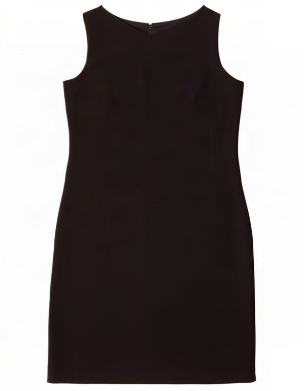 Abito tubino senza maniche da donna Windsmoor UK 18 XL poliestere nero
