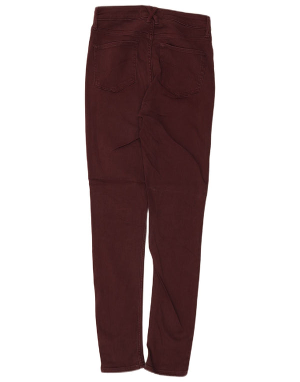 Jeans skinny da donna White Stuff UK 8 Small W28 L29 Cotone bordeaux