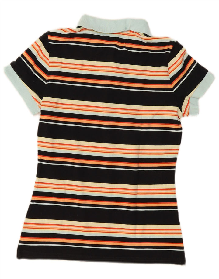 Polo da donna Lacoste taglia 38 media cotone a righe nere