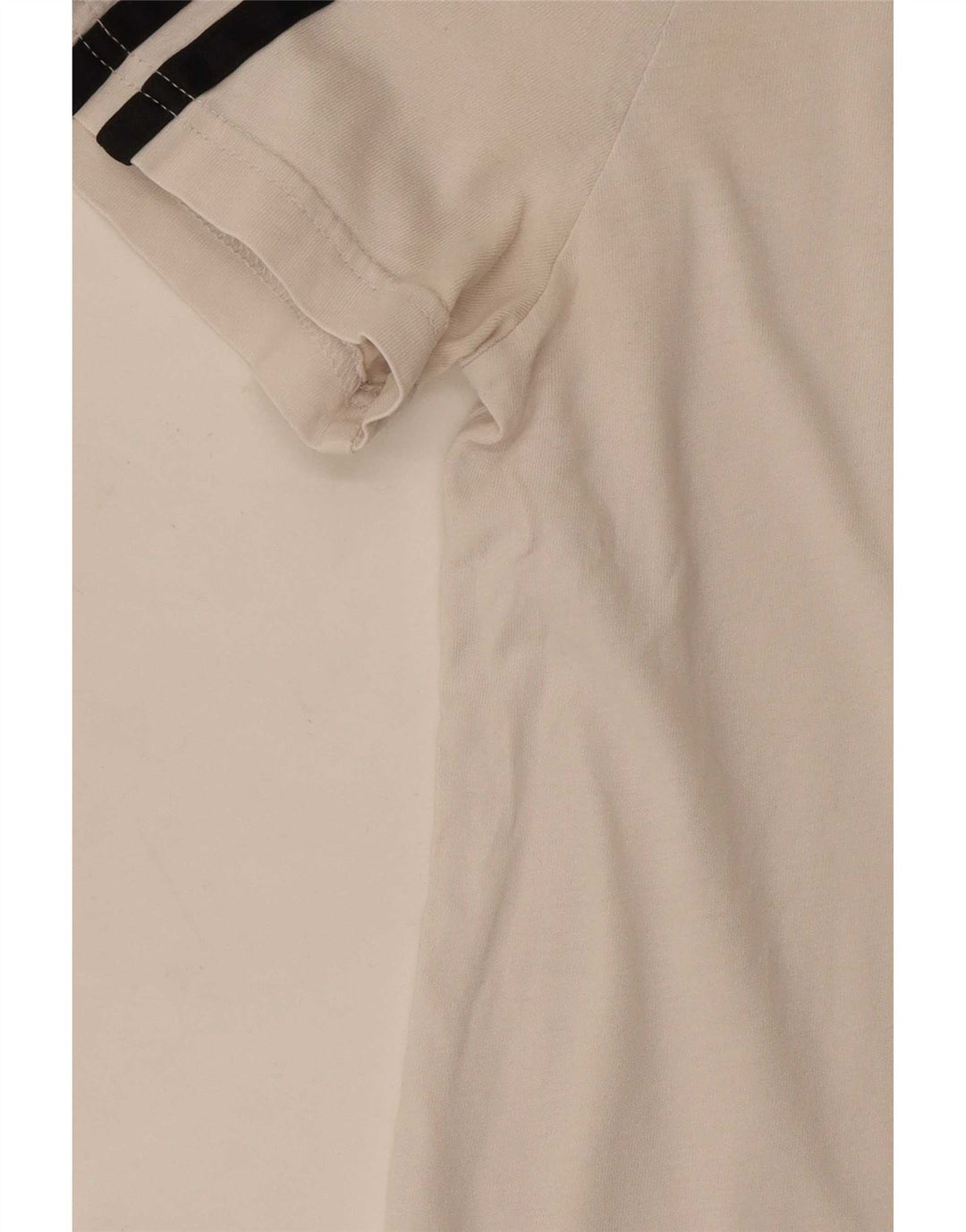 T-shirt corta da donna Adidas UK 12/14 medio bianco