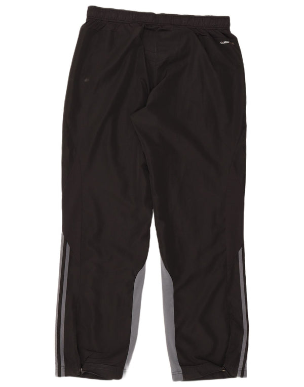 Pantaloni da tuta Adidas Climacool da uomo color block medio nero