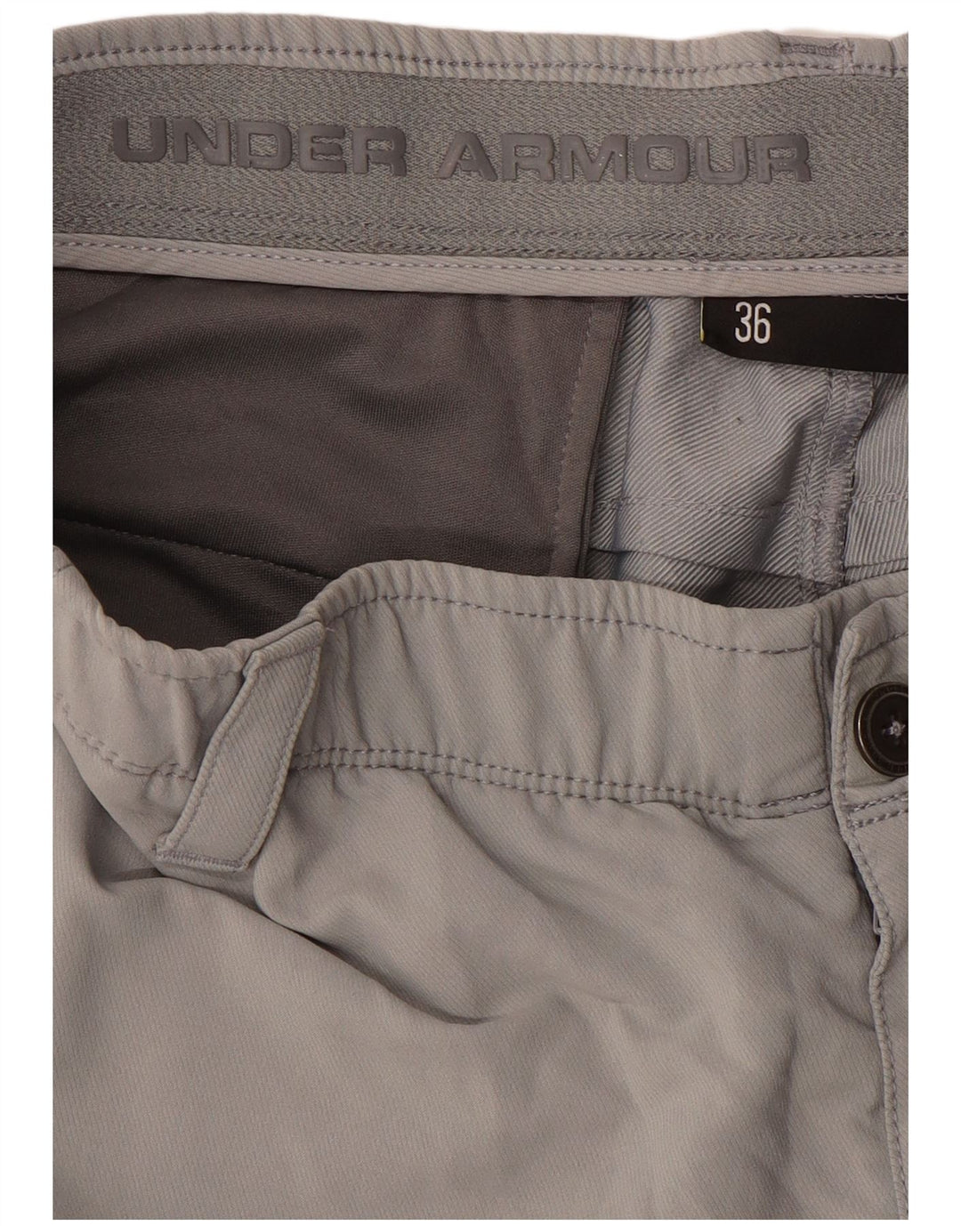 Pantaloncini chino da uomo Under Armour W36 Large Grigi