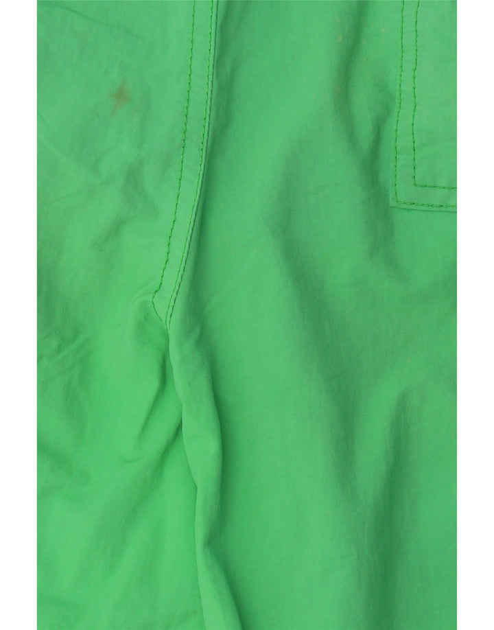 TOMMY HILFIGER Mens Graphic Swimming Shorts Small  Green Polyester Vintage Tommy Hilfiger and Second-Hand Tommy Hilfiger from Messina Hembry 