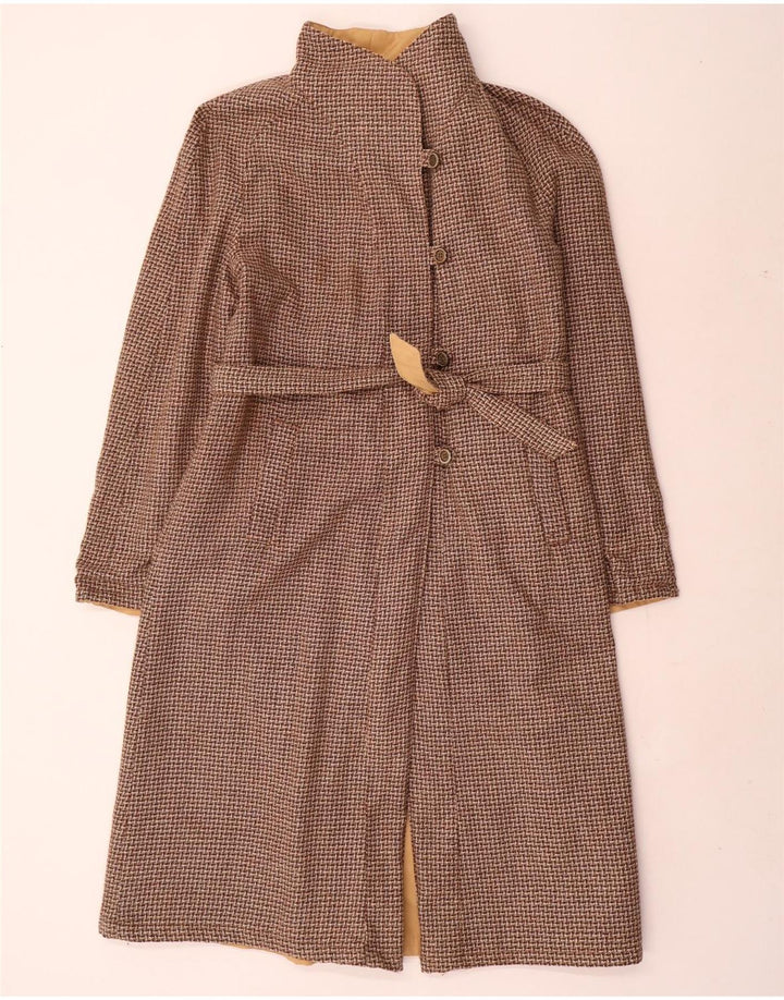 Soprabito reversibile vintage da donna IT 42 Beige medio