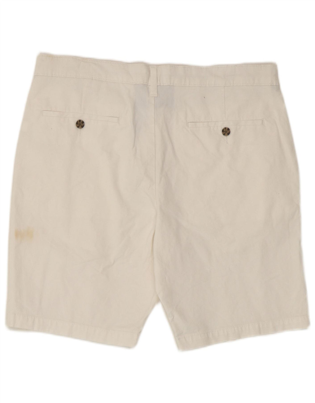 Pantaloncini chino da uomo Marks & Spencer W34 grandi in cotone bianco