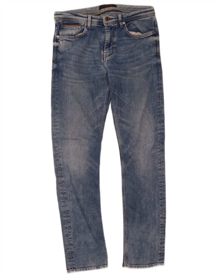 Jeans slim da uomo Zara EU 40 medio W31 L31 blu