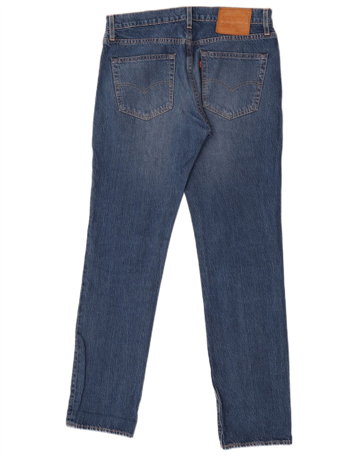 Jeans Levi's da donna 511 slim invecchiati W31 L32 cotone blu