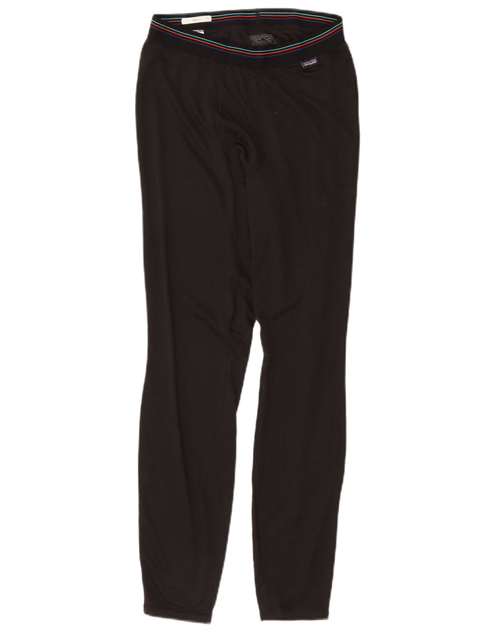 Leggings da uomo Patagonia piccoli in poliestere nero