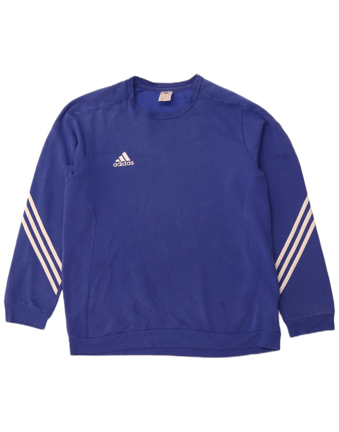 Felpa da uomo ADIDAS maglione XL blu cotone