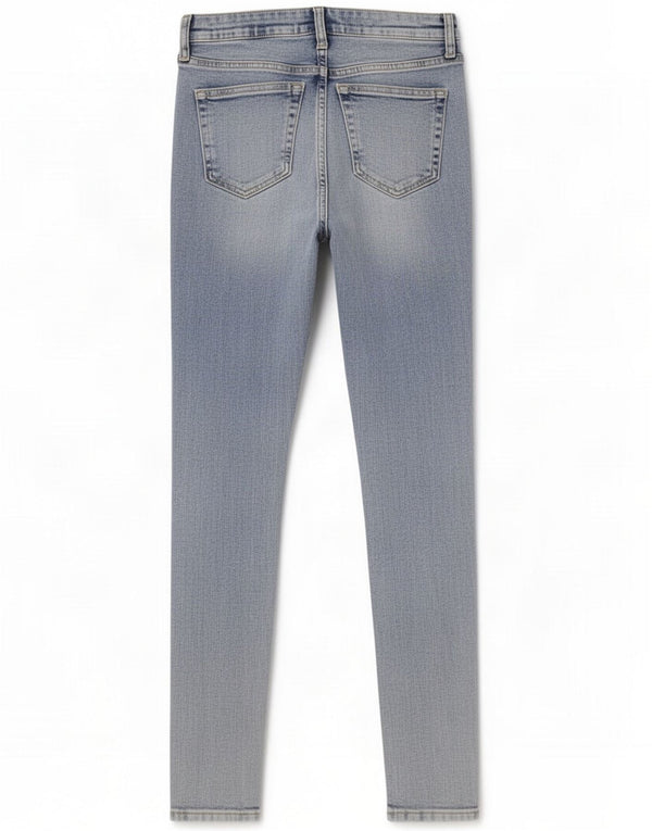 Topshop Jeans skinny Jamie da donna W26 L32 cotone blu